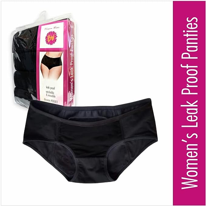 Pelvi Leakproof Underwear Full Brief Black – My Home Pantry