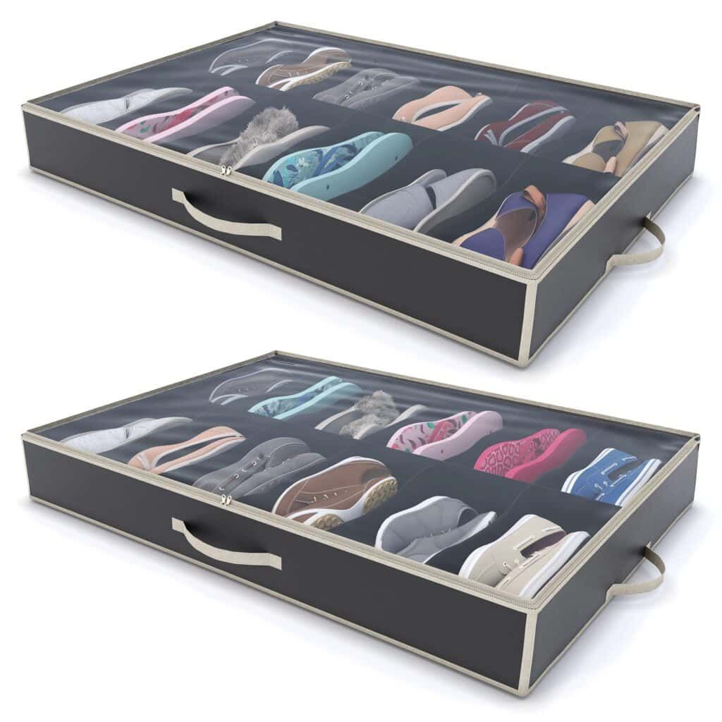 Woffit Under Bed Shoe Storage Set