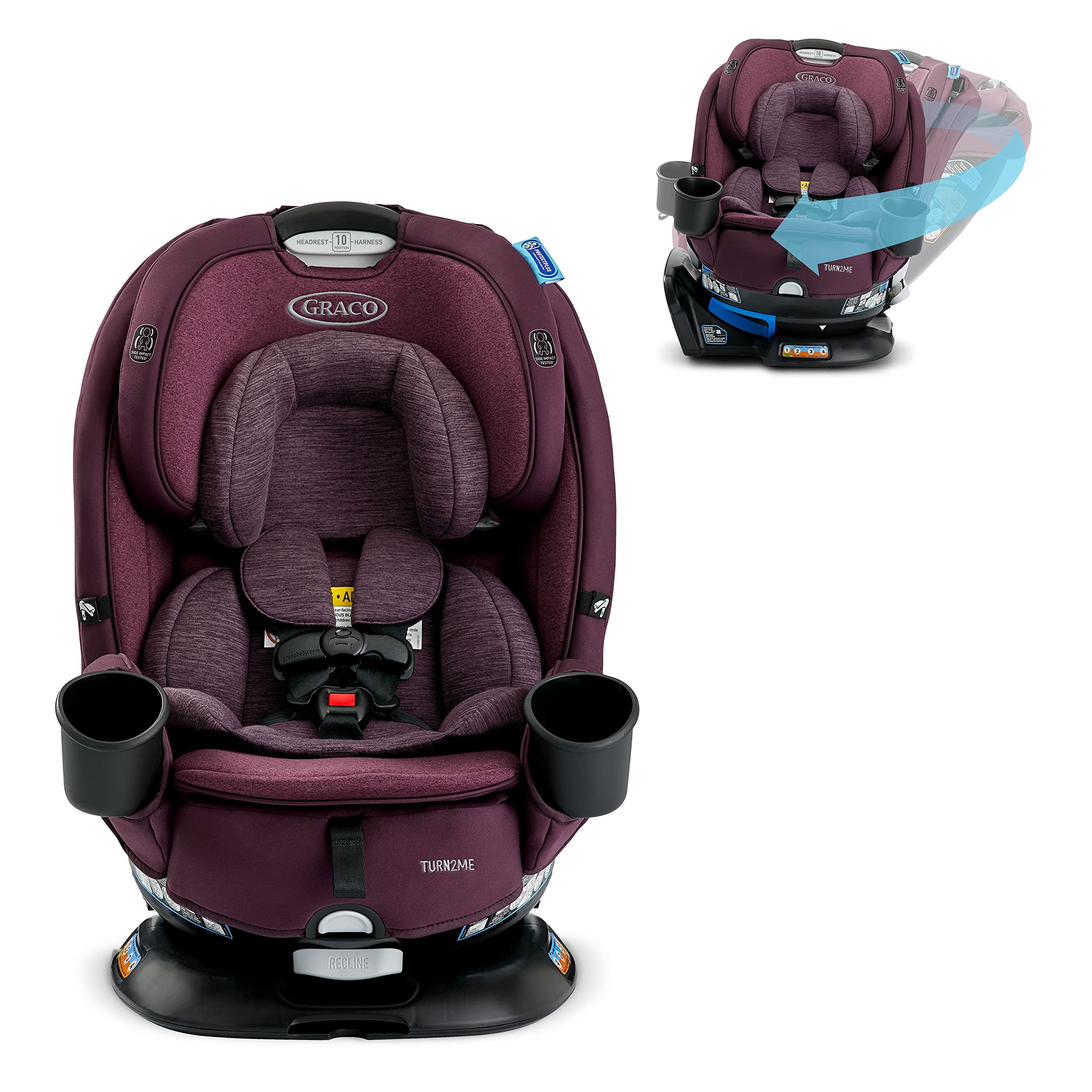 Graco purple sale car seat