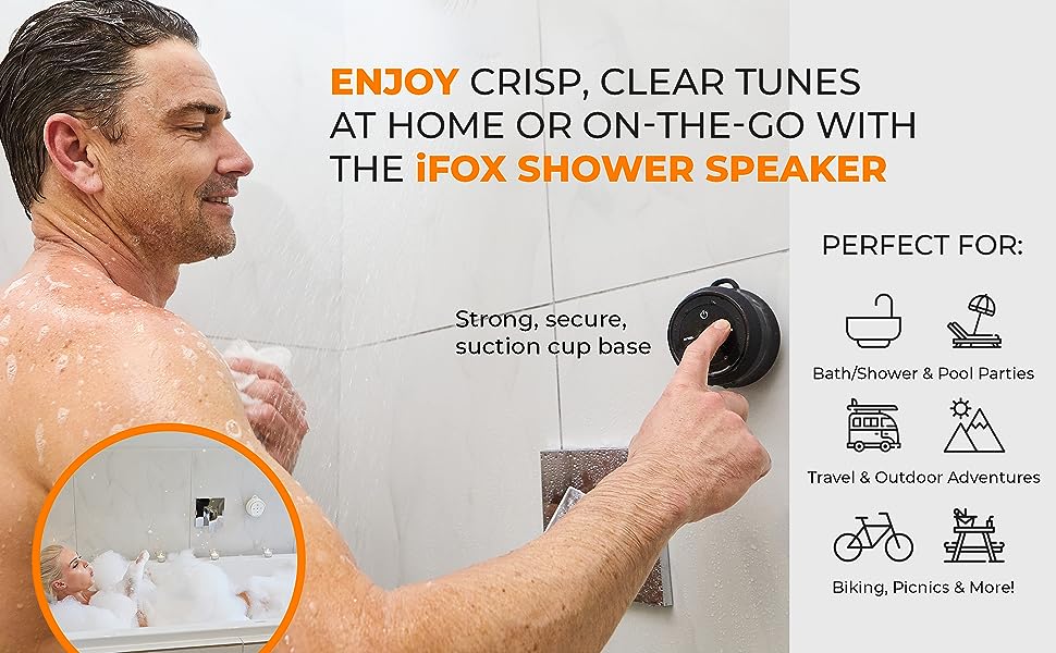 Ifox bluetooth best sale shower speaker