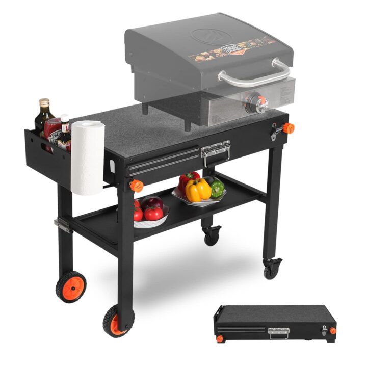 Grill in Style with the Blackstone Portable Grill Table: Take Your Outdoor Cooking Game to the Next Level!