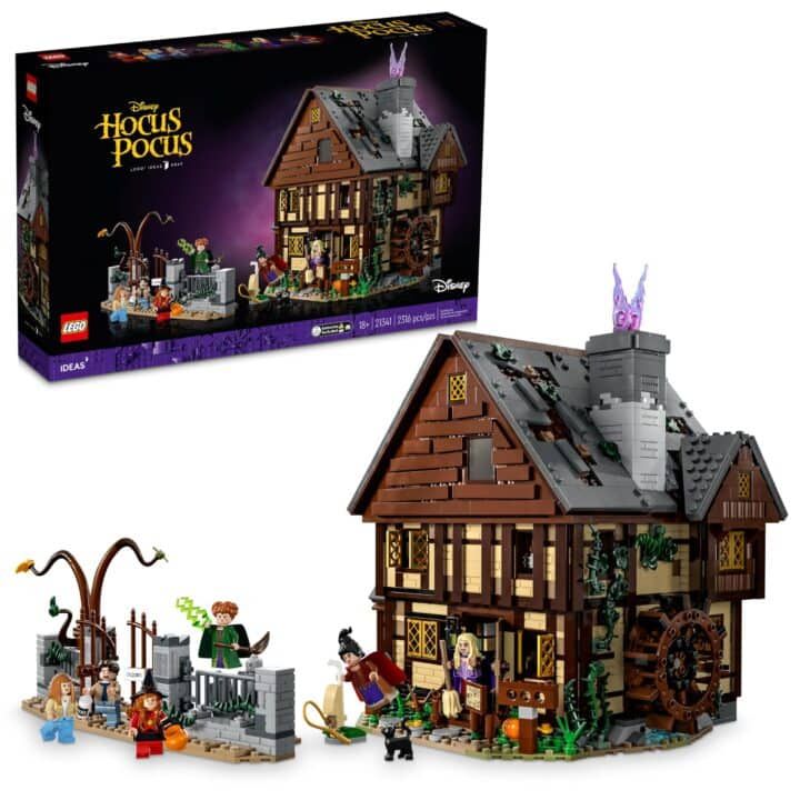 Get Spooky This Fall with the LEGO Hocus Pocus Cottage Set: A Magical Building Experience!