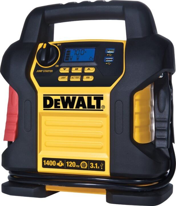 Power Up Your Fall Adventures with 30% Off This DEWALT Portable Power Station Jump Starter
