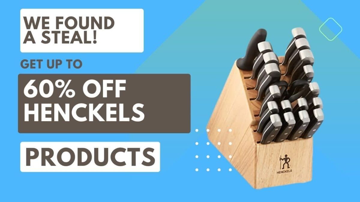 HENCKELS knives amazon prime big deal days