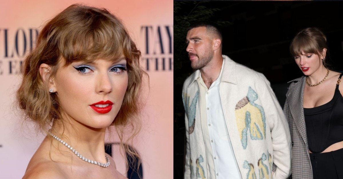 Taylor Swift Seemingly Shouts Out Travis Kelce as He Can't Stop