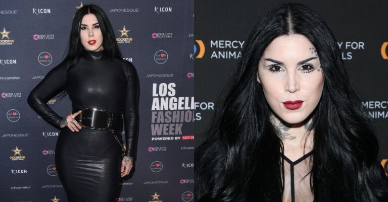 Kat Von D Shares Results After 'Blacking Out' 80% Of Her Body With