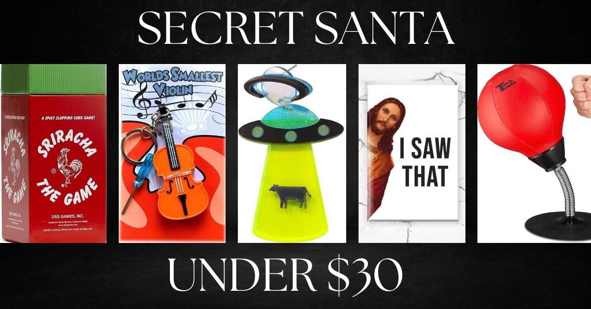 Useful Secret Santa Gifts Under $30 - Live Better Lifestyle