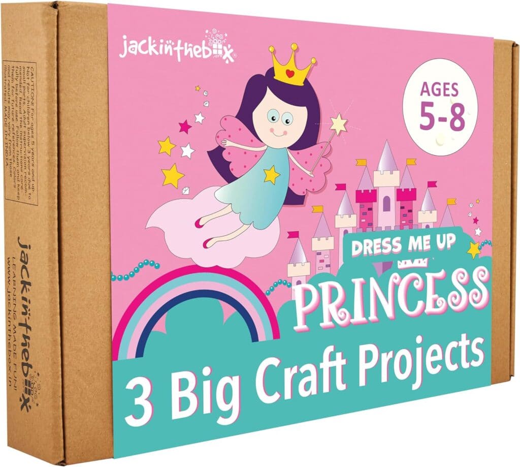 jackinthebox Unicorn Crafts for Kids Ages 5-8, 6-in-1 Unicorn Gifts for  Girls, Unicorn Craft Kit, Unicorn Toys, Unicorn Arts and Crafts for Girls  Aged