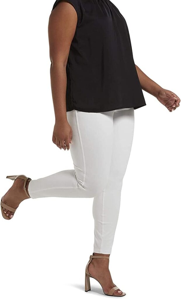 No nonsense Classic Denim Leggings-Jeggings for Women with Real Back Pockets, High Waisted Stretch Jeans