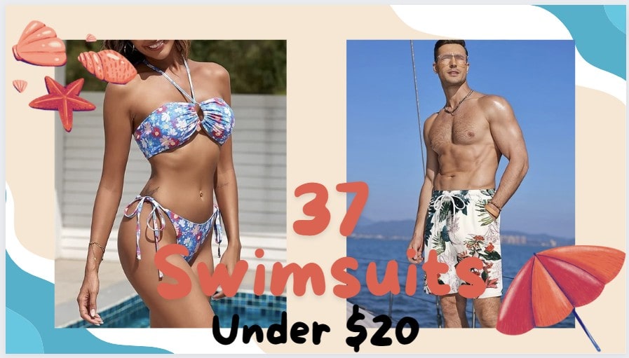 37 Swimsuits On Amazon That Are Trendy and Budget Friendly Shopping 22 Words