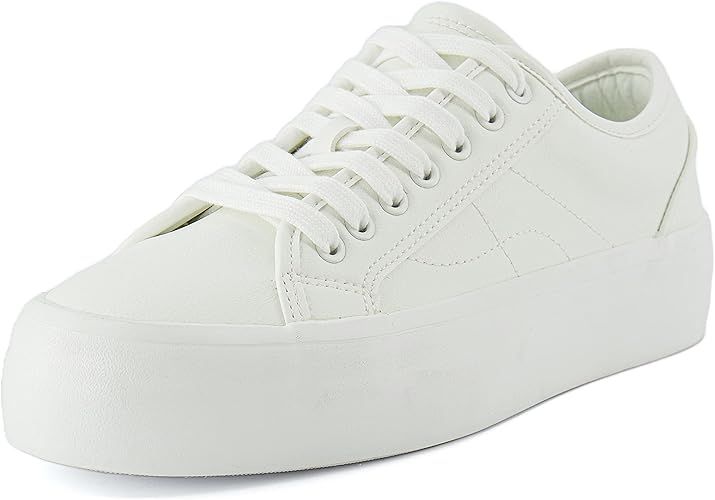 CUSHIONAIRE Women's Tag Low top Canvas Sneaker +Memory Foam