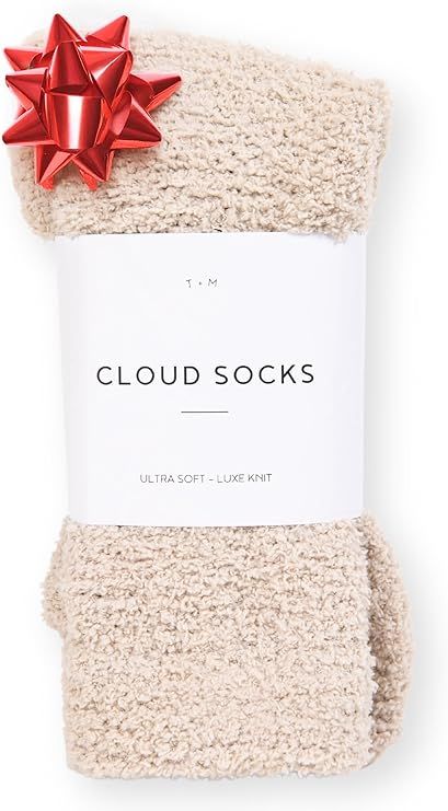 Unboxme Gifts Warm & Cozy Ultra-Luxe Cloud Sock for Women & Men - Super Soft Luxurious Fabric Sleep Socks