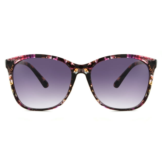 Sunsentials By Foster Grant Women's Cat Eye Sunglasses, Multi-Color