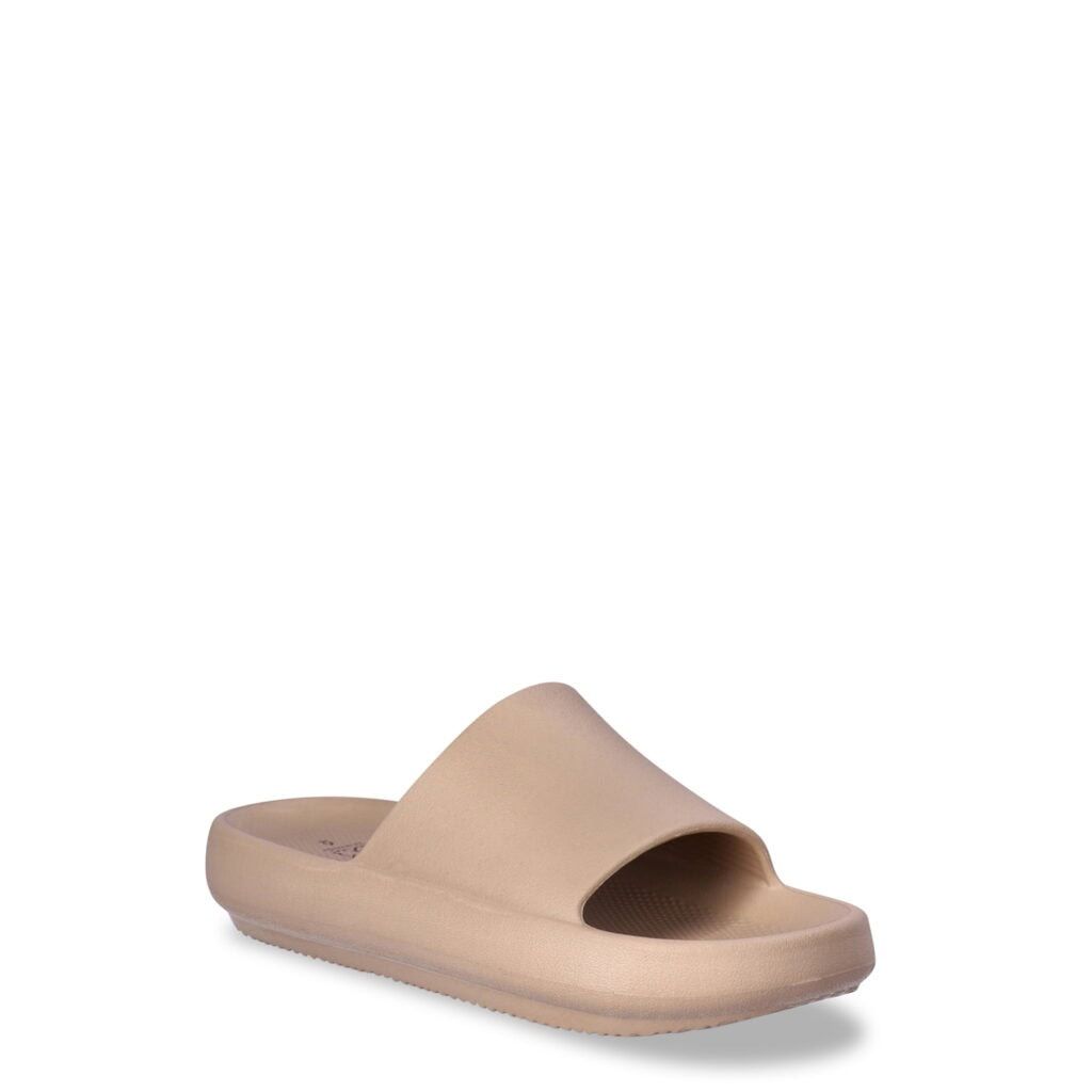 No Boundaries Women's Comfort Slide Sandals