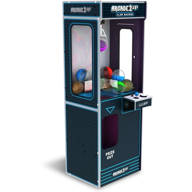 Arcade1Up Full-Size Claw Machine - Light-Up Marquee, Customizable - Perfect for Stuffed Animals, Plushies, Toys - Ultimate Arcade Game Room & Party Entertainment