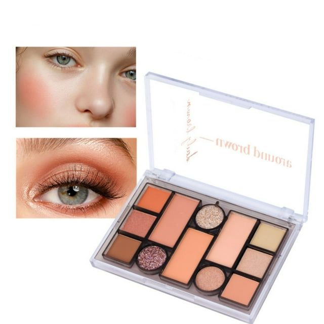 12 Colors Eyeshadow Travel Size Makeup Makeup Naturing Looking High Pigmented Eyebrow Kits Big Artist Neutral Makeup For Cosmetics