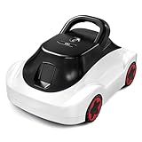 C5 Cordless Robotic Pool Cleaner with 180-Min Runtime, 2.7L Large Filter Basket & Self Parking, Pool Vacuum for Above-Ground Flat Pools up to 2200 Sq.Ft