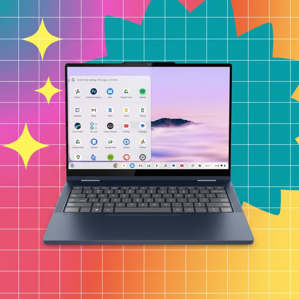 Unleash Your Creativity Anywhere with Lenovo Chromebook Plus 2-in-1!