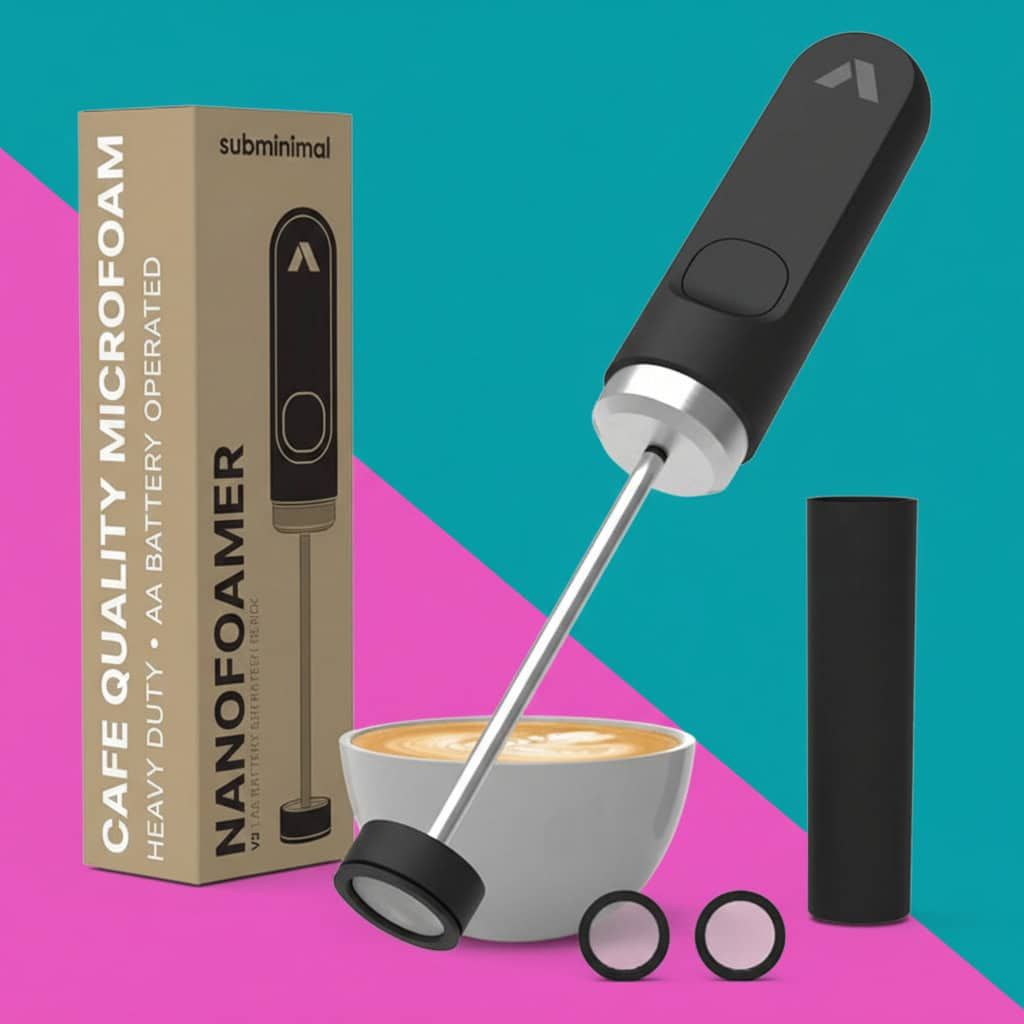 Elevate Your Coffee Game with NanoFoamer V2!