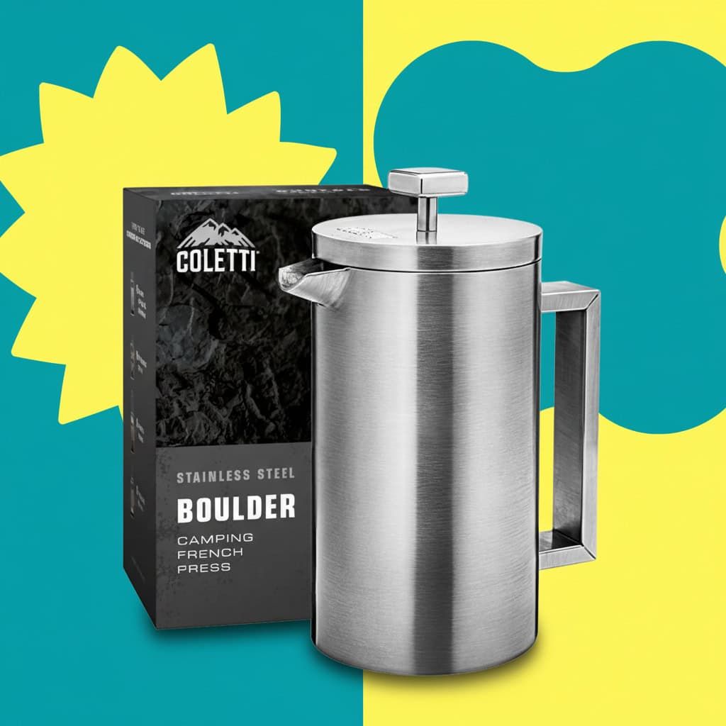 Brew Boldly with the Boulder French Press