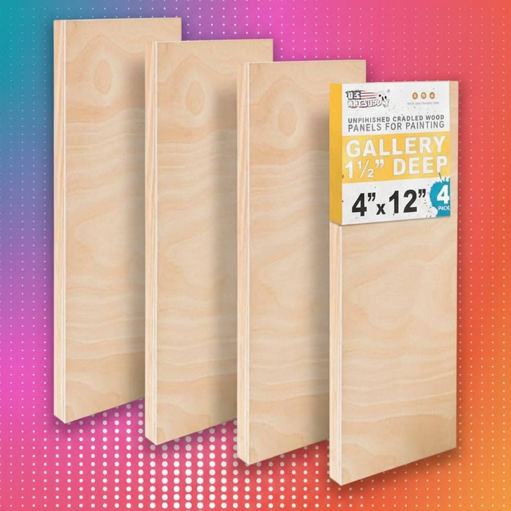 Elevate Your Art with Premium Wood Panels