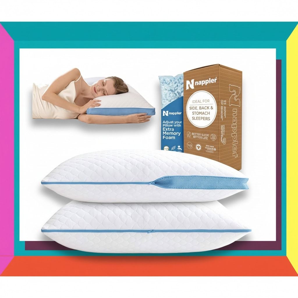 Sleep Like Never Before with Nappler Pillows!