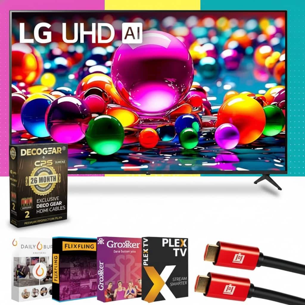 Elevate Your Viewing Experience with LG 4K UHD TV!
